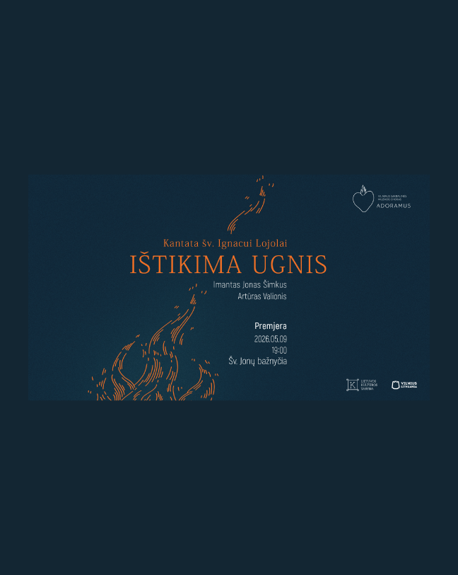 Choras „Adoramus” atliks premjerinį I. J. Šimkaus kūrinį – kantatą Šv. Ignacui Lojolai