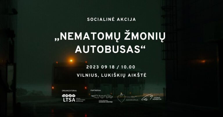 2023 m. rugsėjis · Nematomų žmonių autobusas