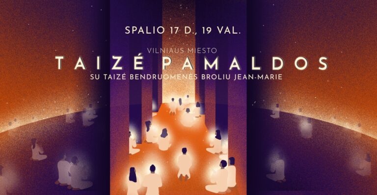 2023 m. spalis · Vilniaus miesto Taizé pamaldos