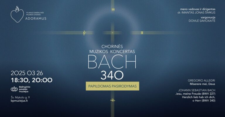 2025 m. kovas · BACH 340