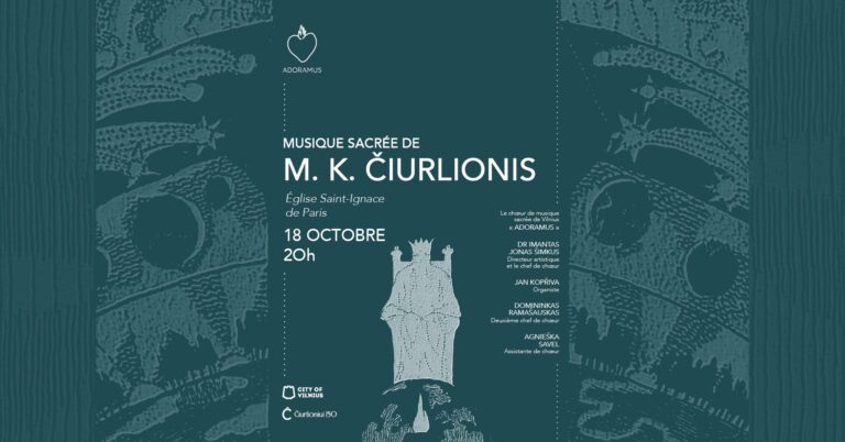2025 m. spalis · M. K. Čiurlionis vyksta į Paryžių